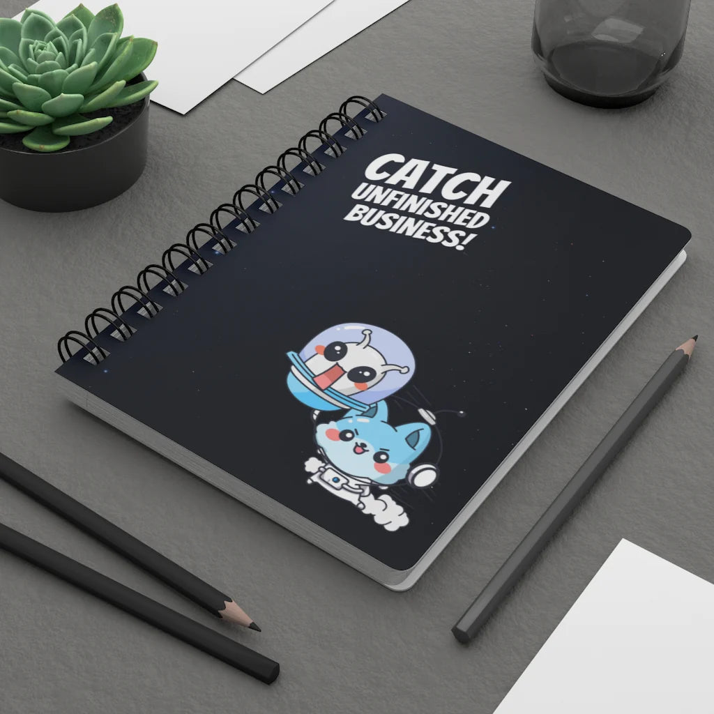 PeppermintOne Let's Catch Unfinished Business! Journal