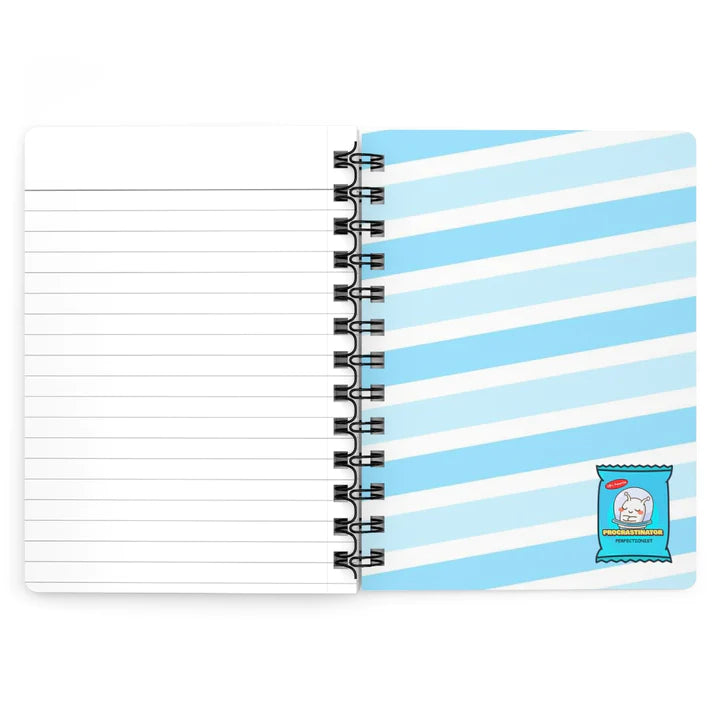 ConnectingHope Lined Hardcover Notebook - Productivity Perfectionist Anti-Procrastinator Journal - 5" x 7" Mini Spiral Bound Notebooks for School, Work, To-Do Lists, Tasks, Learning, and More