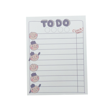 Notepads Animated To-Do Lists on Memo Stationery featuring
