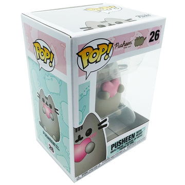 PlayWhatever Funko Pop! Pusheen with Heart Vinyl Figure