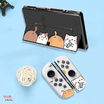 PeppermintOne Cats and Butts Nintendo Switch Case