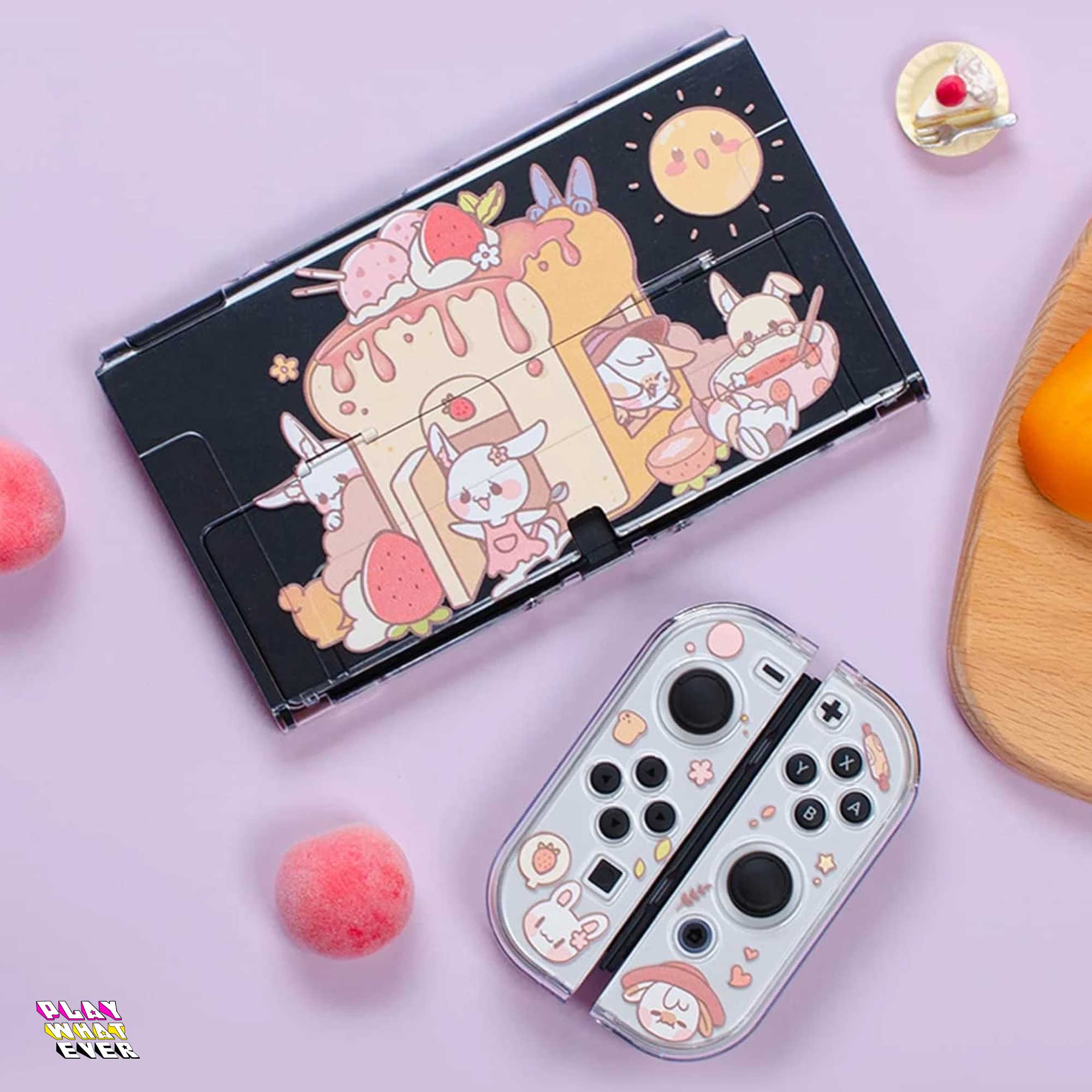 PeppermintOne Rabbit Pastry Forest Cute Nintendo Switch Case
