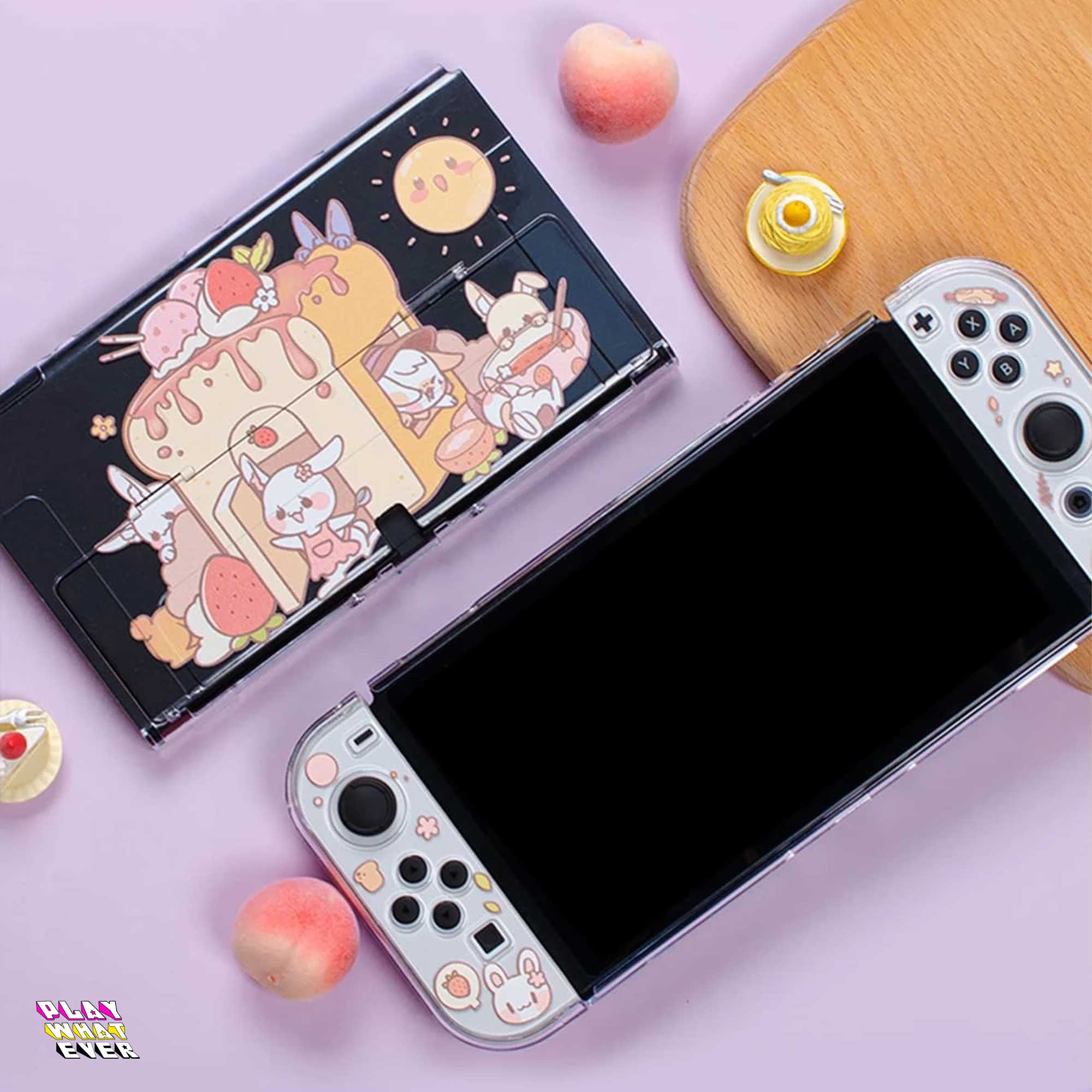 PeppermintOne Rabbit Pastry Forest Cute Nintendo Switch Case