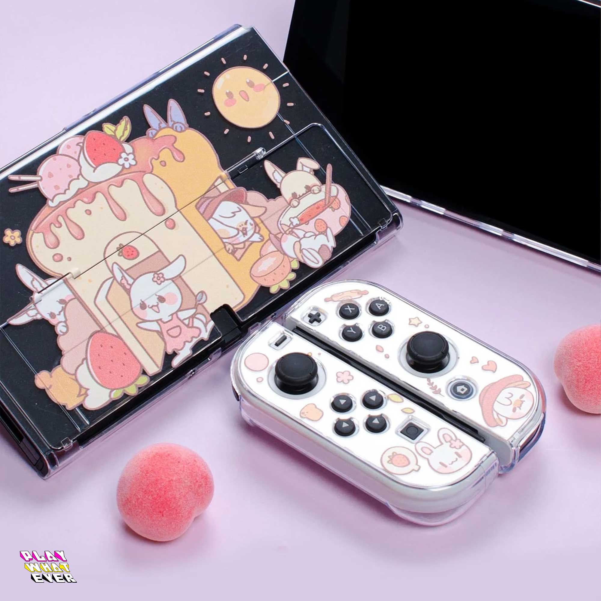 PeppermintOne Rabbit Pastry Forest Cute Nintendo Switch Case