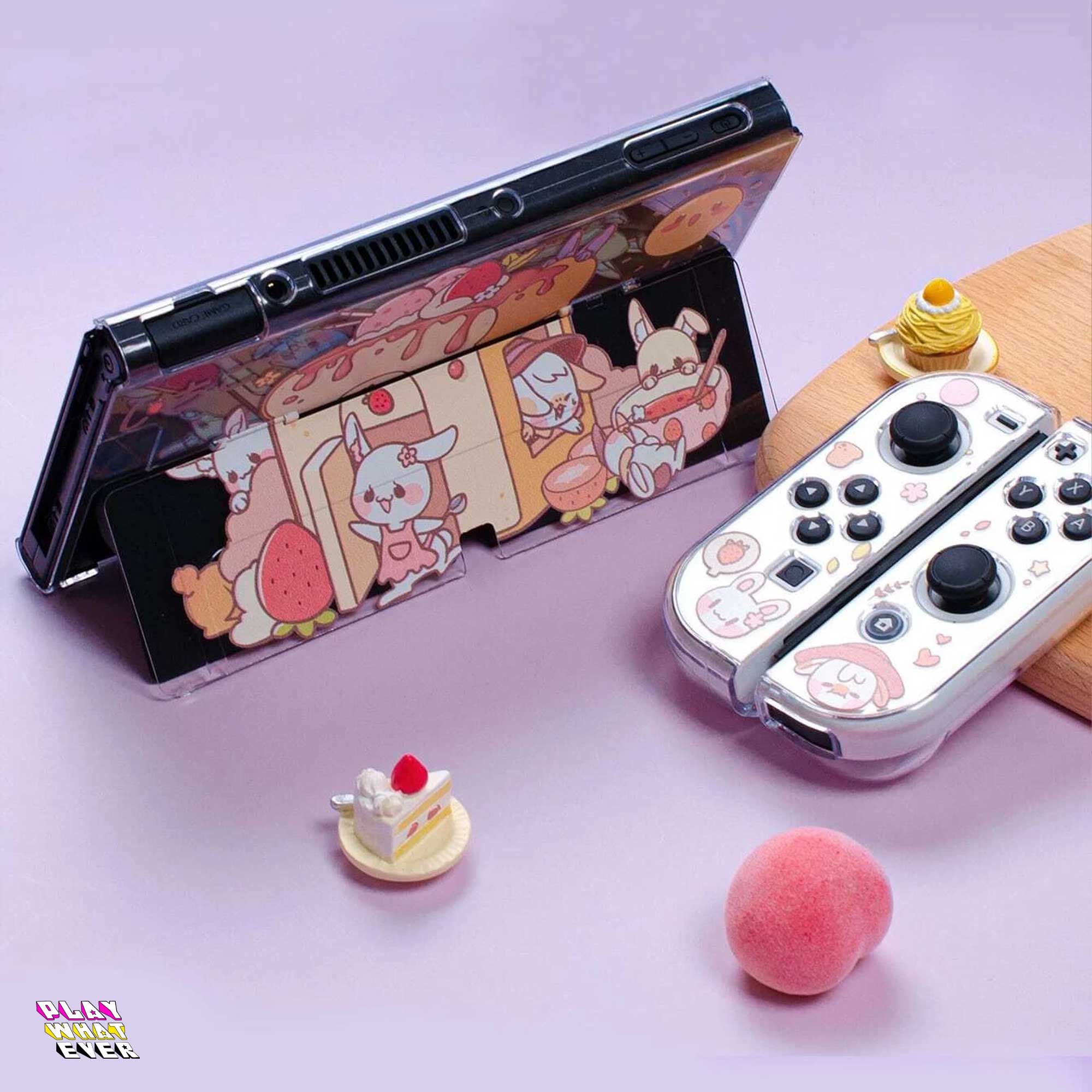 PeppermintOne Rabbit Pastry Forest Cute Nintendo Switch Case