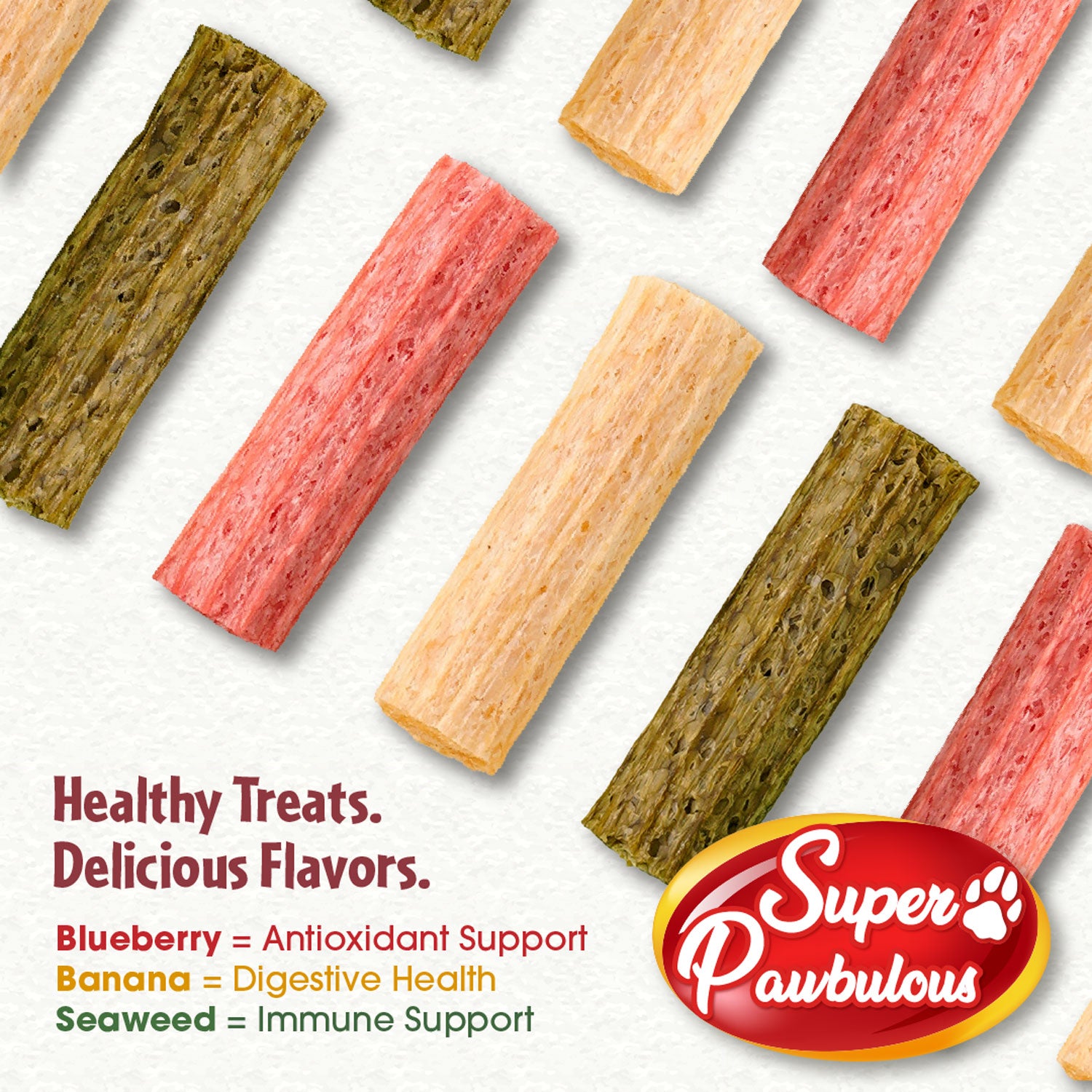 Super Paw Dental Chew - Blueberry Flavor