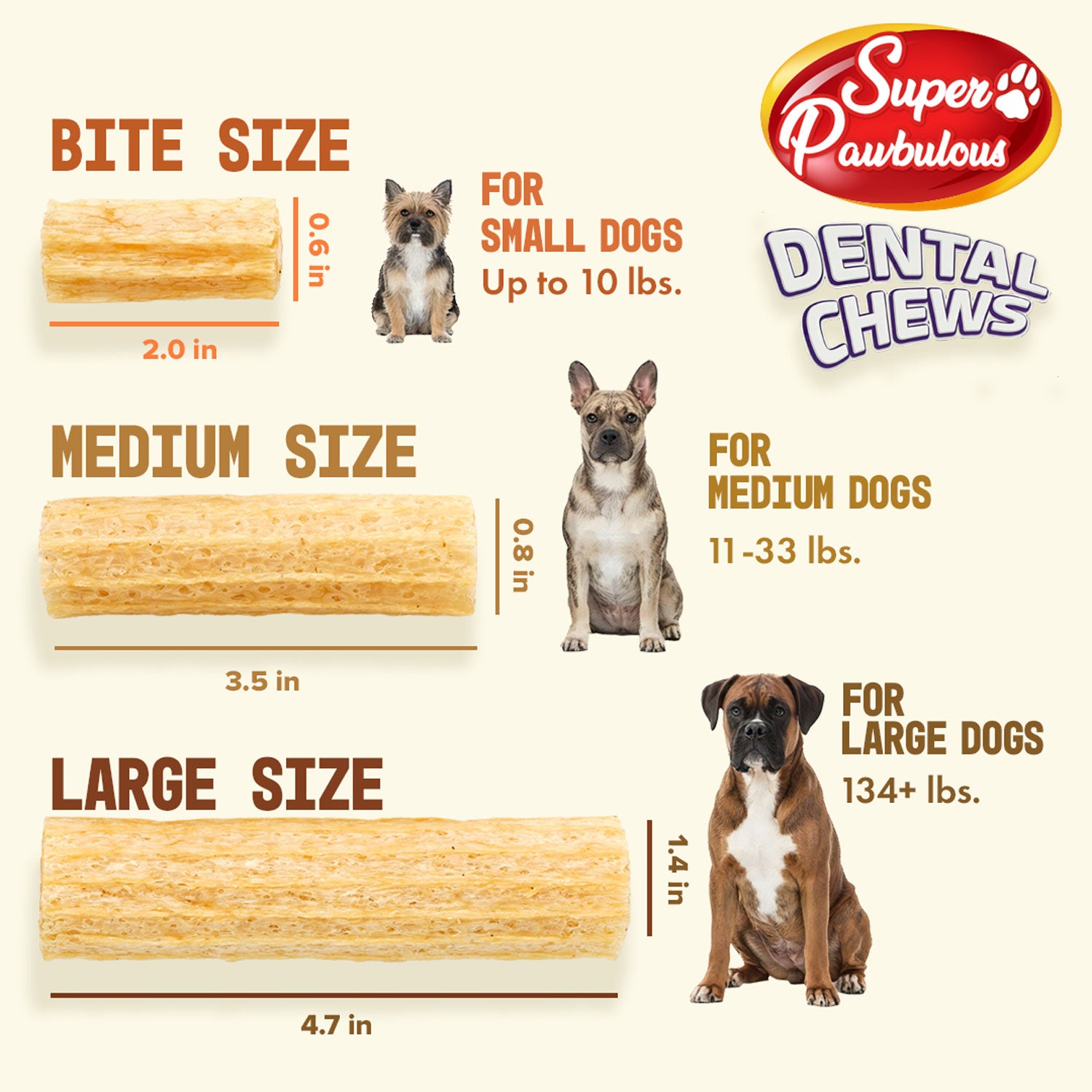 Super Paw Dental Chew - Blueberry Flavor