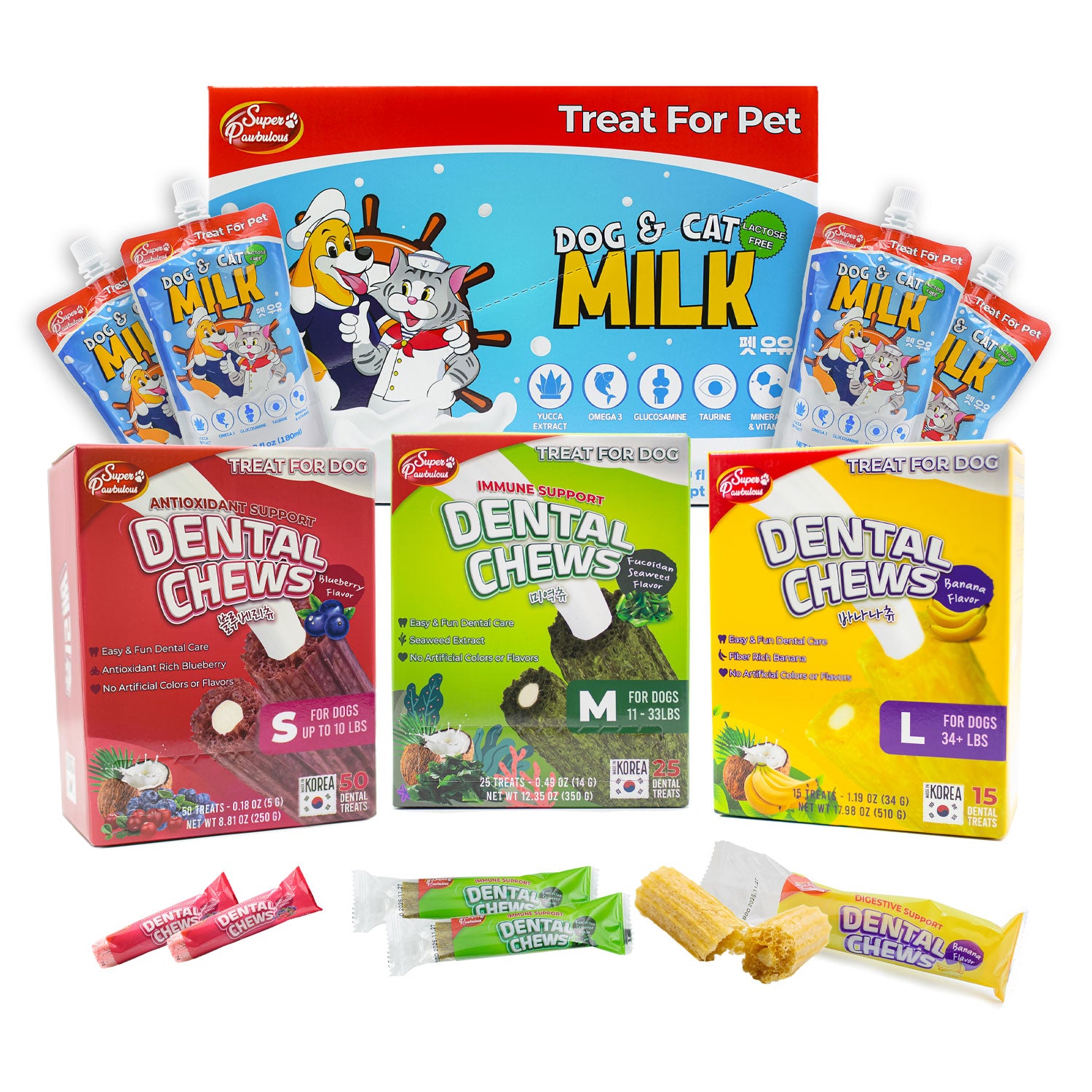 Super Paw Dental Chew - Blueberry Flavor