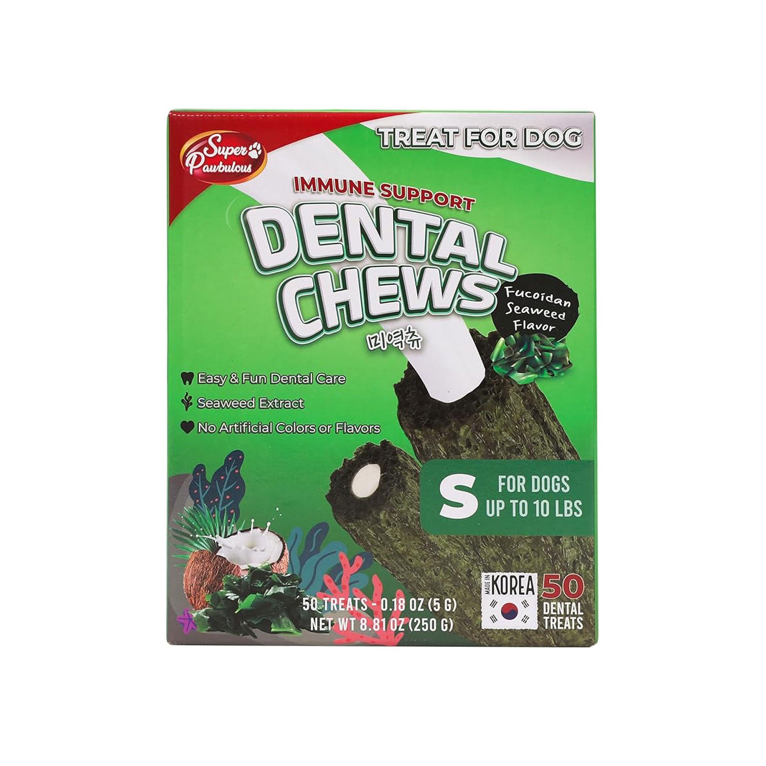 Super Paw Dental Chew - Seaweed Flavor