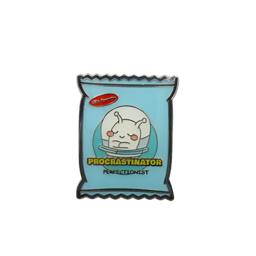 ConnectingHope Procrastinator Series Cute Enamel Brooch, Badge, Lapel Pin, Pins for Backpacks, Jackets, Shirts, Hats, Girls, Gifts, Accessories