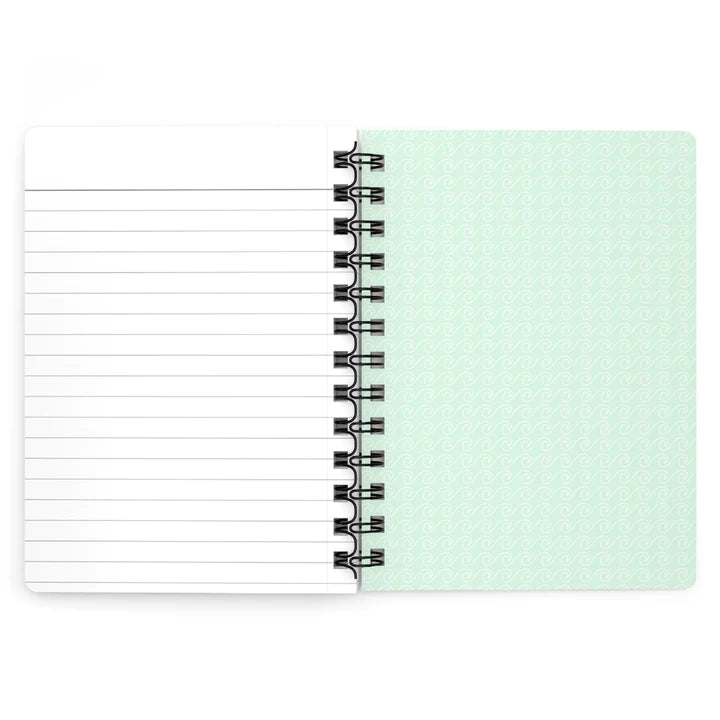 ConnectingHope Lined Hardcover Notebook - Let's Go Exercise Journal Kai & Kika Spiral Notebook - 5" x 7" Mini Spiral Bound Notebooks for Fitness, Diets, School, Work, To-Do Lists, and More