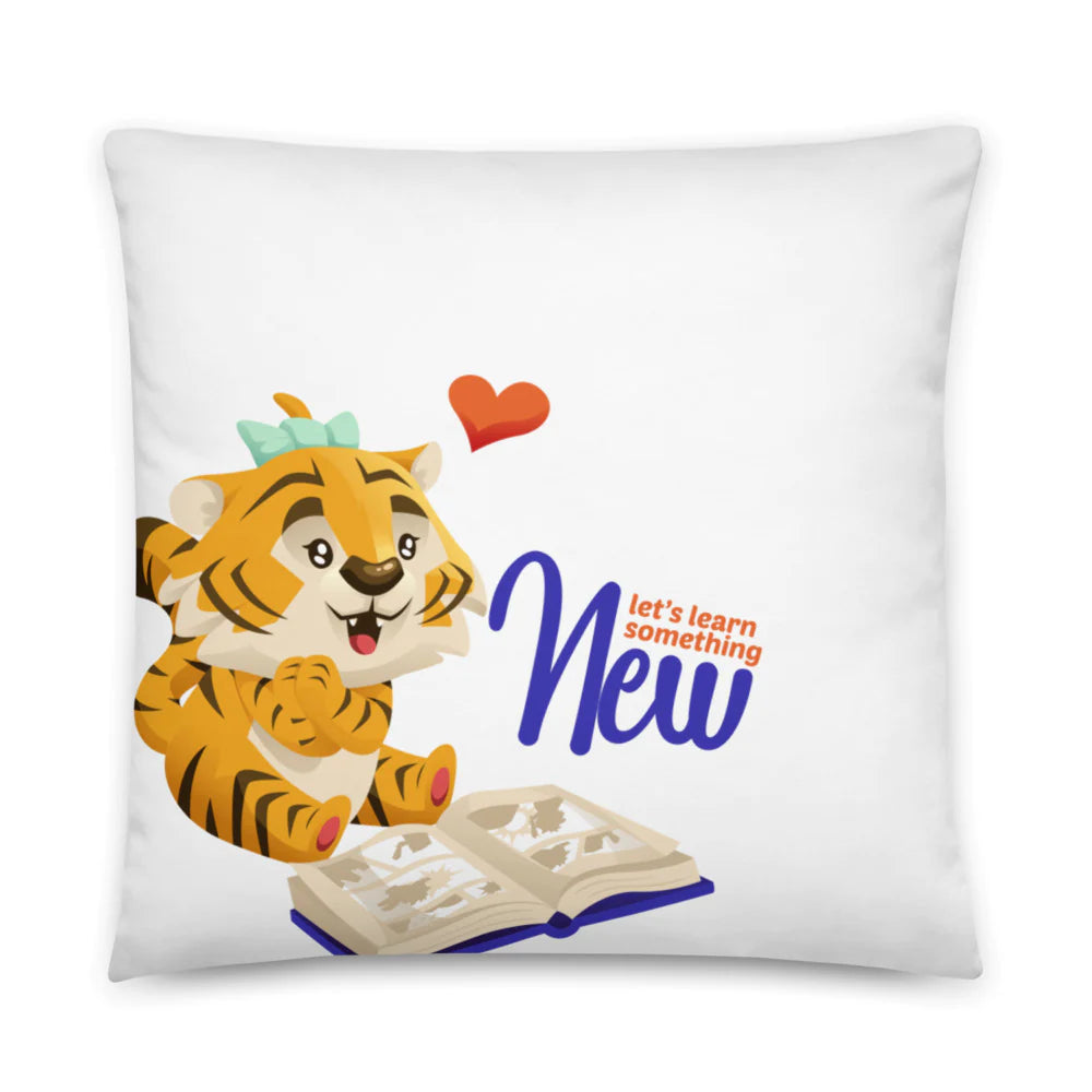 PeppermintOne Let's Learn Something New Kai and Kika Pillow