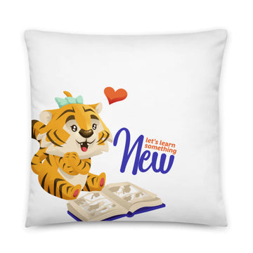 PeppermintOne Let's Learn Something New Kai and Kika Pillow
