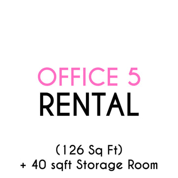 Office 5 Room Rental Hourly