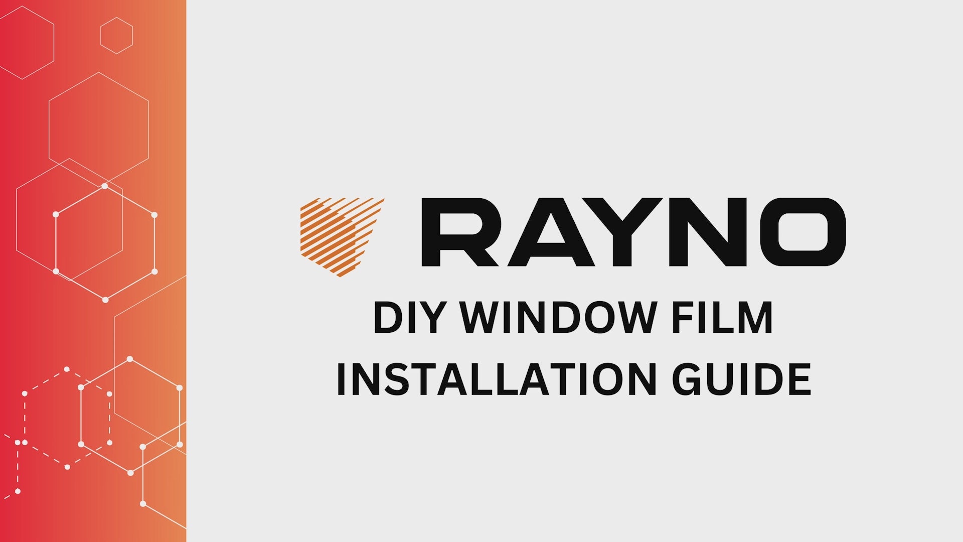 Rayno Window Security Film Rescue - Shatterproof Safety Window Protection Wrap - Energy Saving, UV Sun Light Blocking Film for Homes Offices Businesses - Anti UV IR Light Filtering - Clear