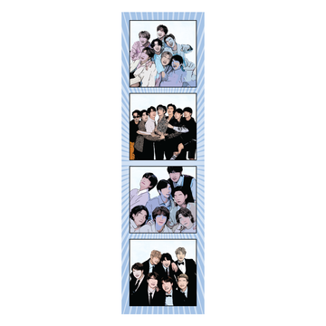 K-Pop Boy Band Group Inspired Sticker