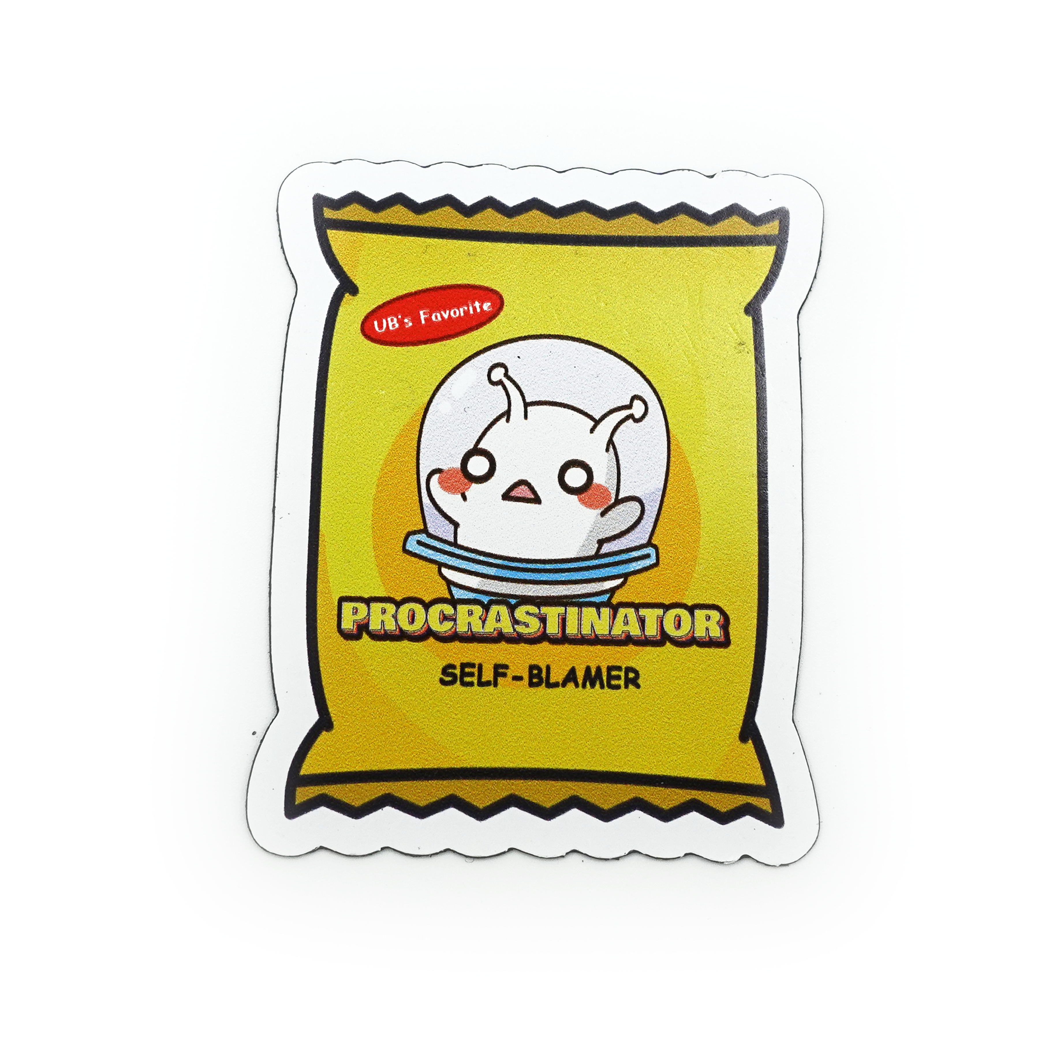 ConnectingHope Procrastinator Series Cute Magnet Fridge Decorative Whiteboard Magnets for Office, Kitchen, Locker, and Whiteboard
