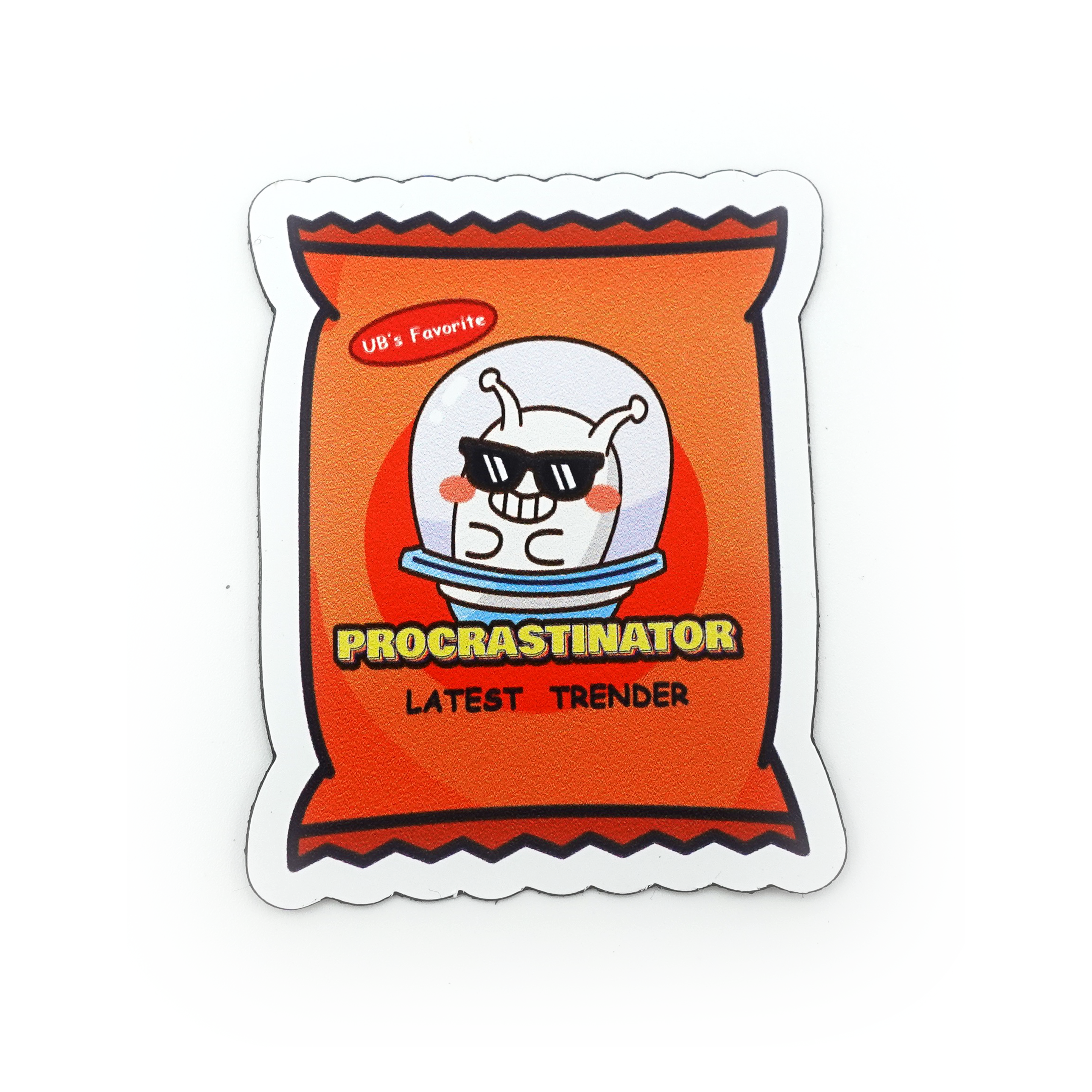 ConnectingHope Procrastinator Series Cute Magnet Fridge Decorative Whiteboard Magnets for Office, Kitchen, Locker, and Whiteboard