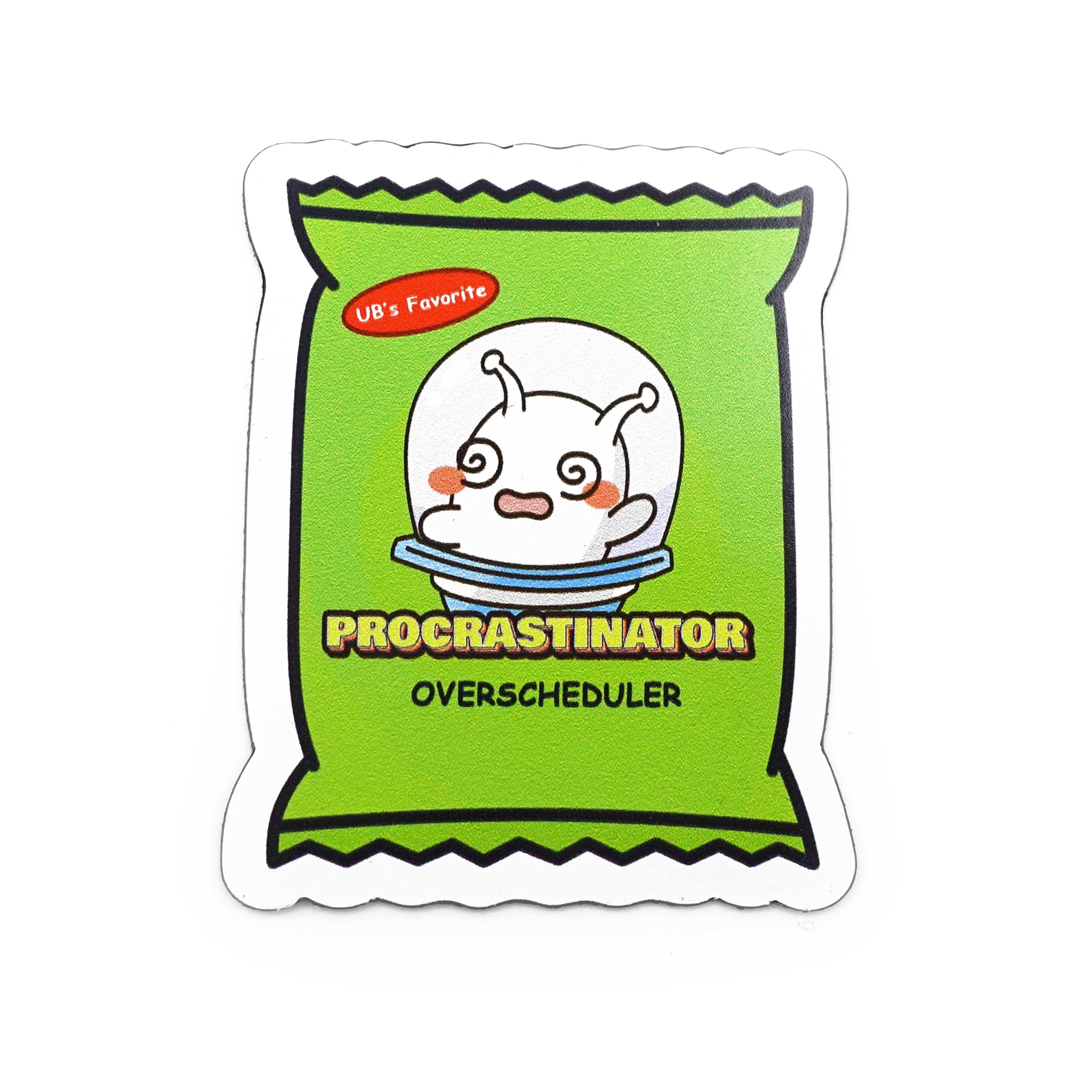 ConnectingHope Procrastinator Series Cute Magnet Fridge Decorative Whiteboard Magnets for Office, Kitchen, Locker, and Whiteboard