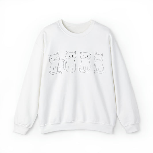 My Sweet Cat Unisex Crewneck Sweatshirt