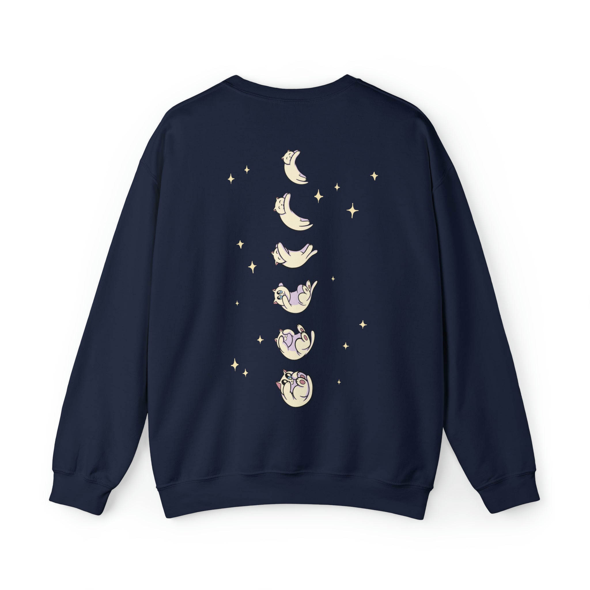 PeppermintOne Cat Moon Phases Unisex Sweatshirt