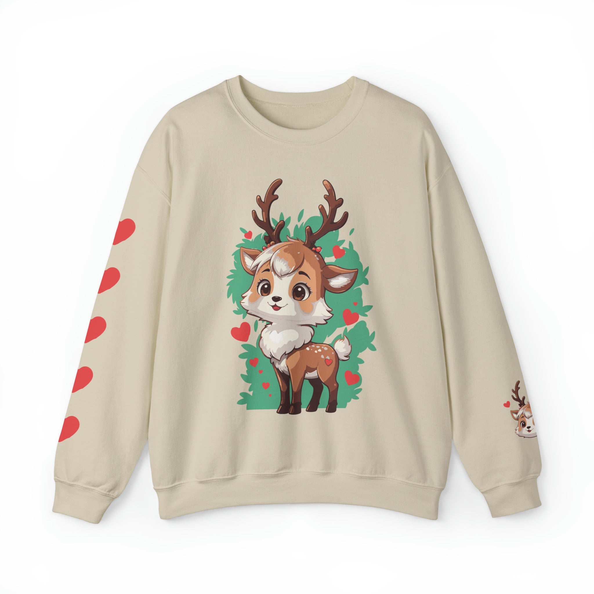 PeppermintOne Cute Christmas Anime Reindeer Sweatshirt