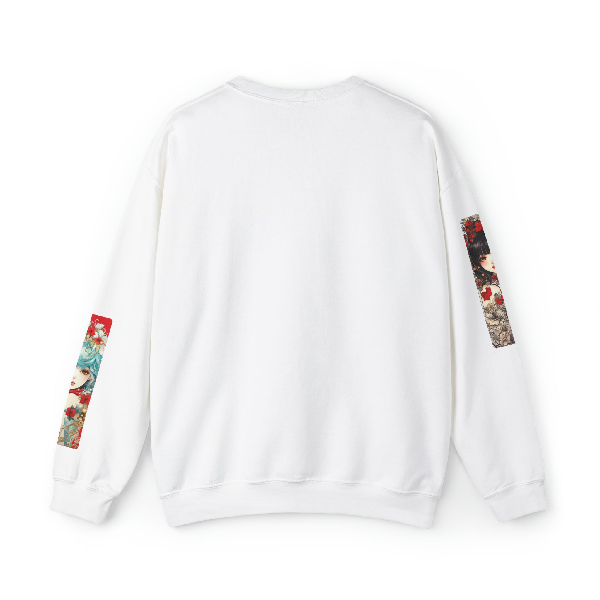 PeppermintOne Patchwork Beautiful Maidens of the Holidays Anime Sweatshirt