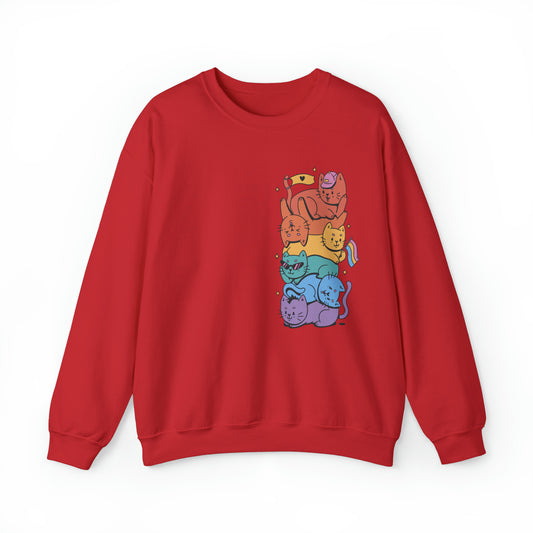 PeppermintOne Pride Cats Unisex Sweatshirt