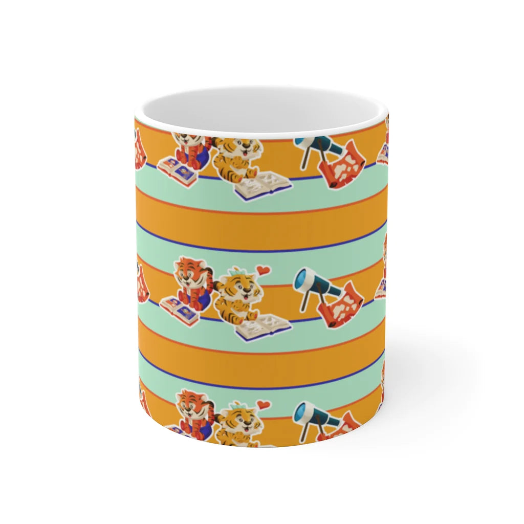 PeppermintOne Let's Learn Something Kai & Kika Ceramic Mug