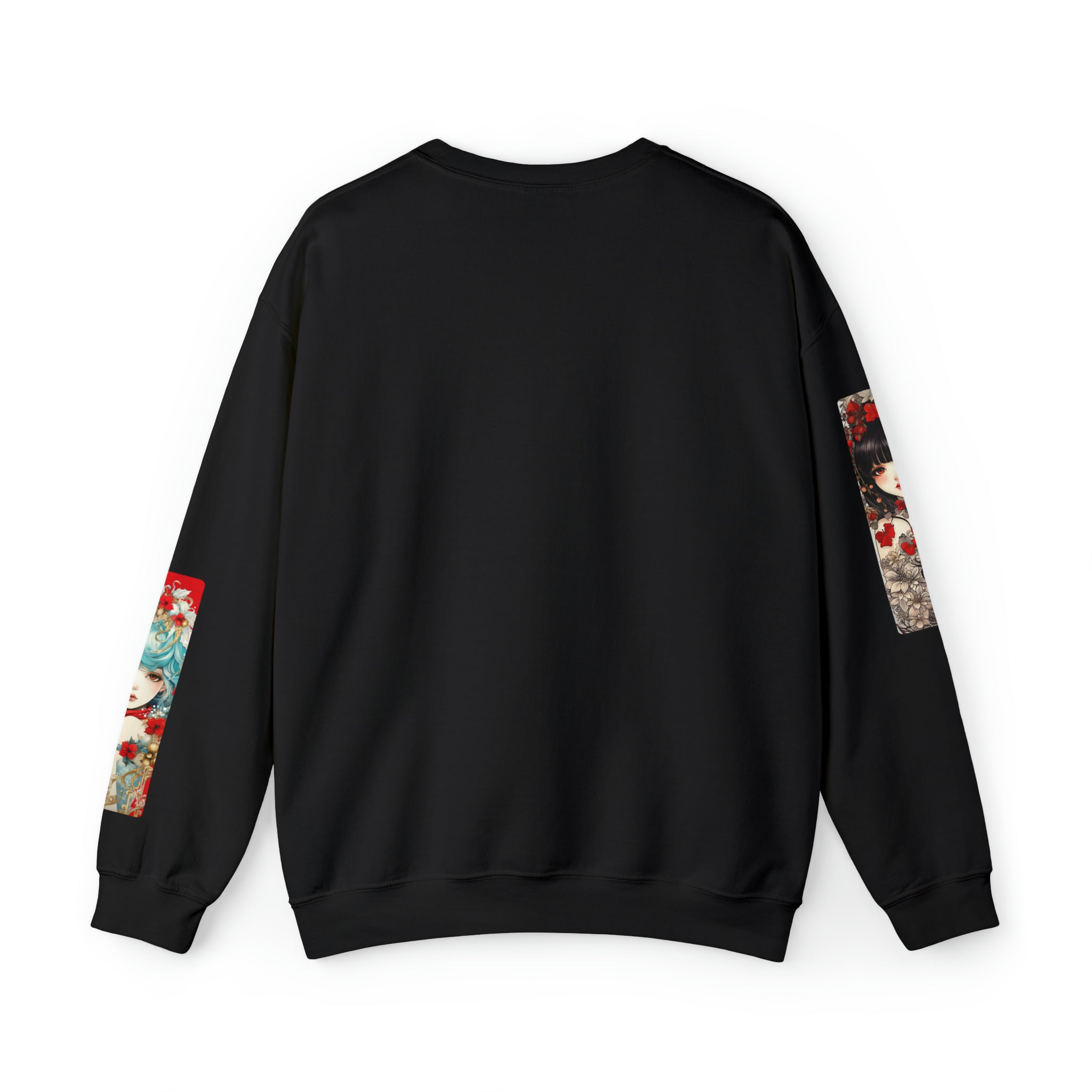 PeppermintOne Patchwork Beautiful Maidens of the Holidays Anime Sweatshirt