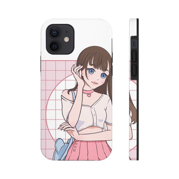 Fashion Model Anime Girl Tough Phone Case