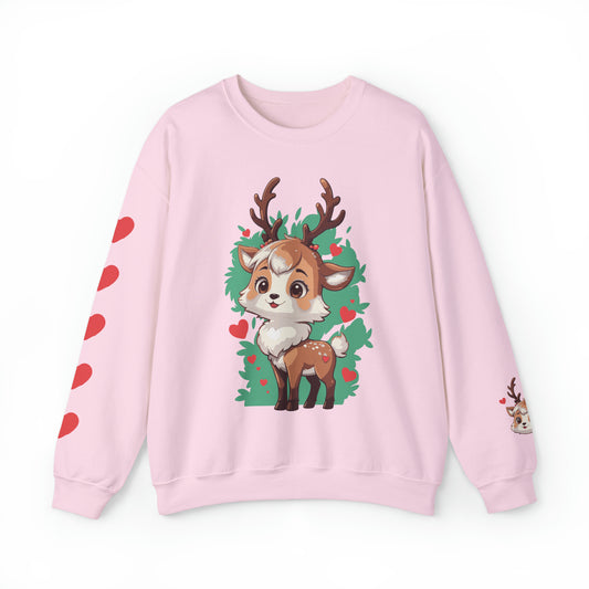 PeppermintOne Cute Christmas Anime Reindeer Sweatshirt
