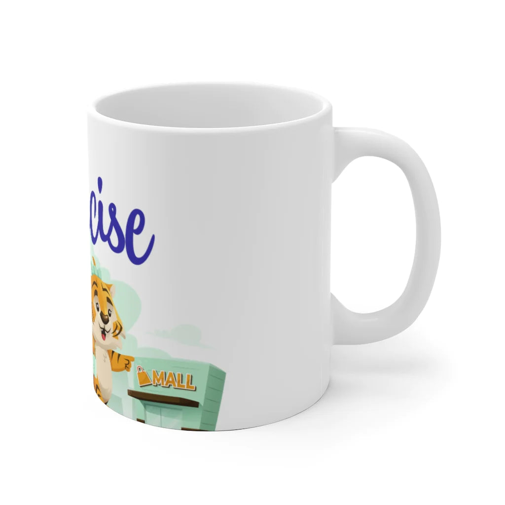 PeppermintOne Let's Go Exercise Kai & Kika Mug