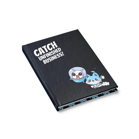 PeppermintOne Catch Unfinished Business! Hardcover Journal