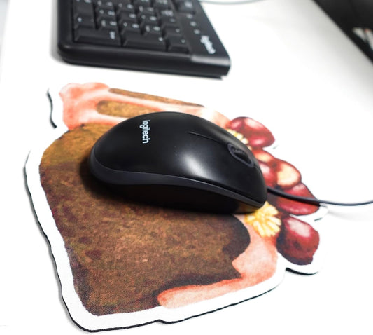 Cherry Cake Mouse pad, Cute Funny Gift Non-Slip Rubber Mouse Mat for Desk and Laptop Computer