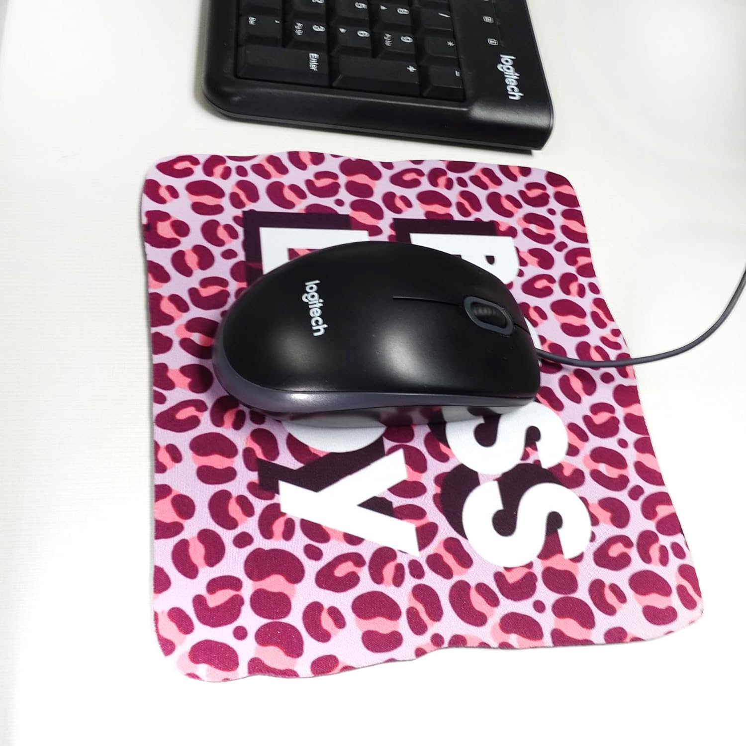 Boss Lady Mouse pad, Non-Slip Rubber Mouse Mat for Desk and Laptop Computer