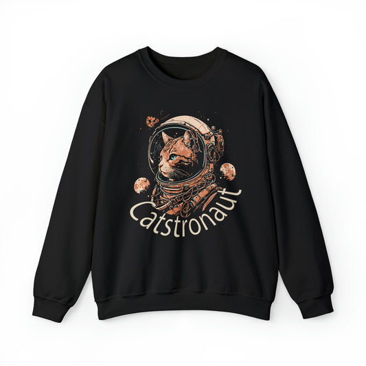Catstronaunt Cool Cat Unisex Sweatshirt