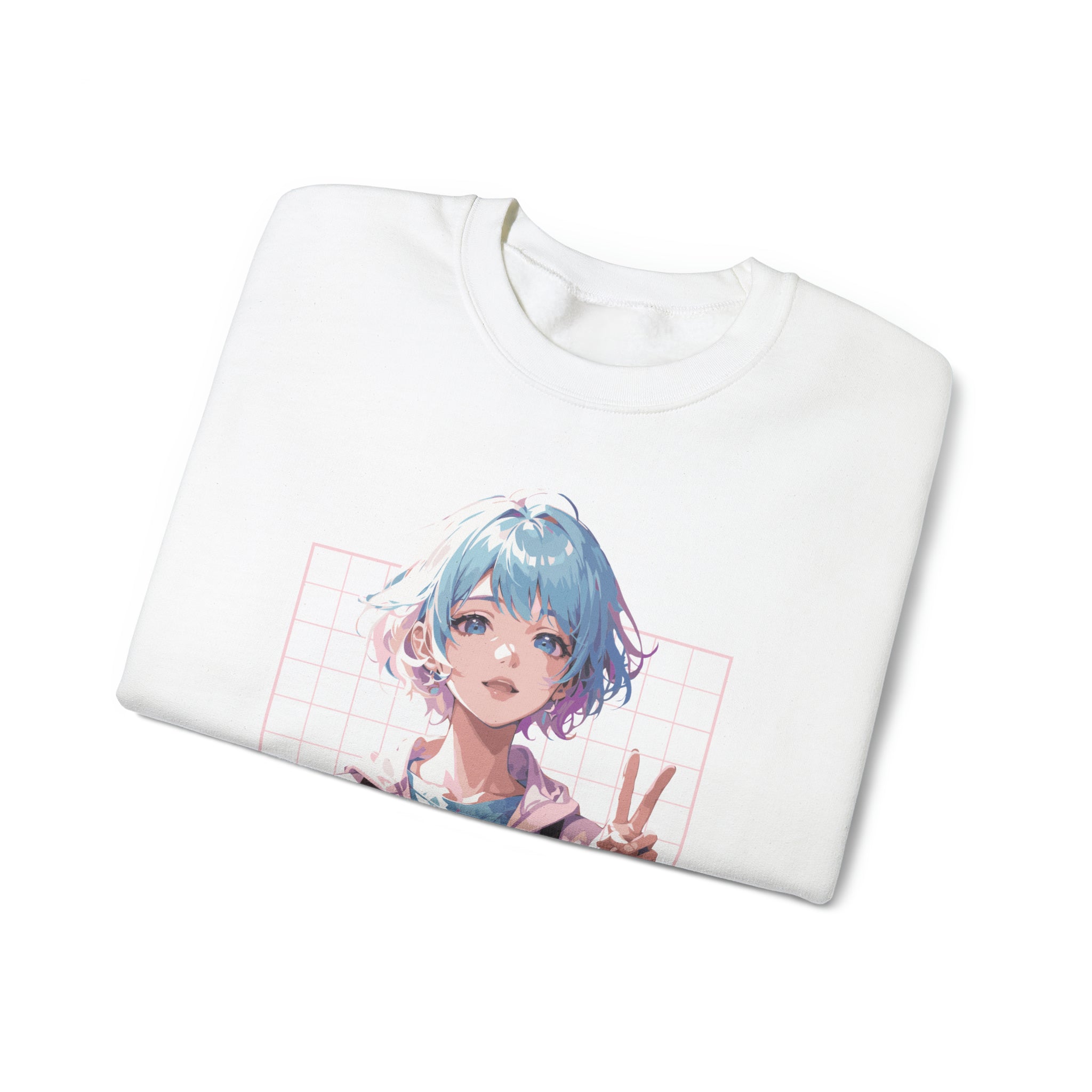PeppermintOne Travel the World Anime Girl Sweatshirt