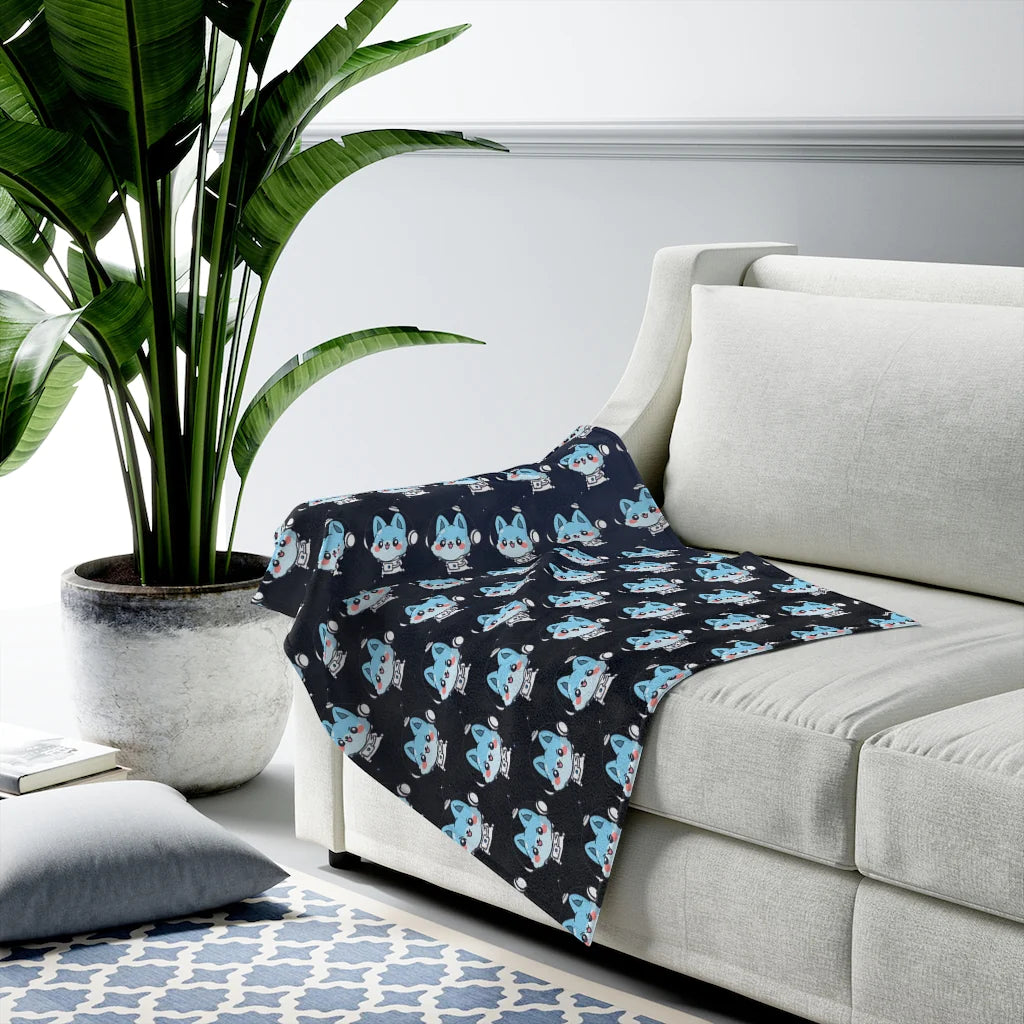 PeppermintOne Resolve Buster to the Rescue! Velveteen Blanket