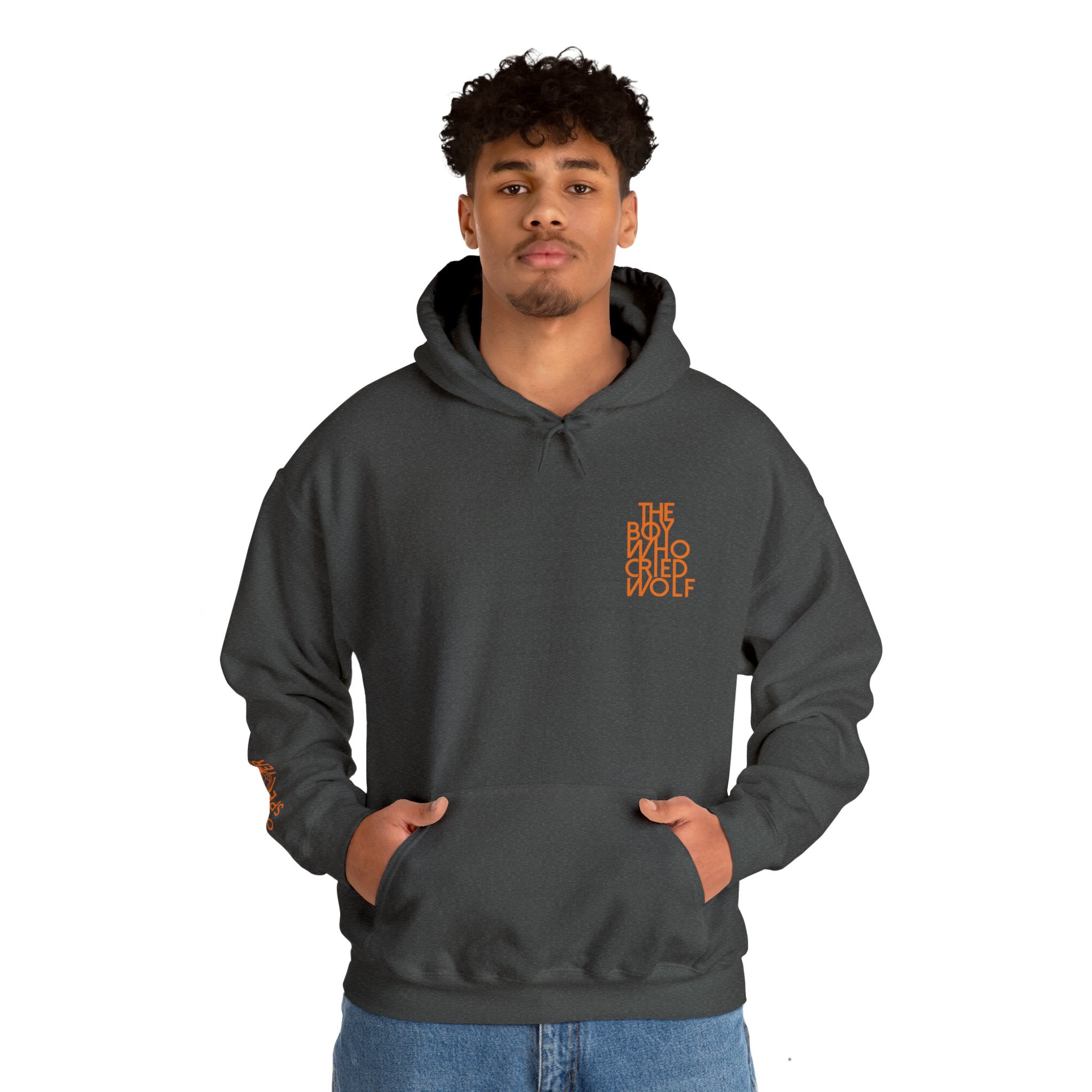 PlayWhatever The Orange Spectre Hooded Sweatshirt