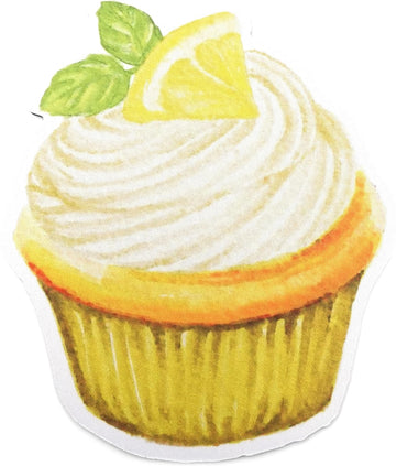 Cupcake Lemon Mouse pad, Cute Funny Gift Non-Slip Rubber Mouse Mat for Desk and Laptop