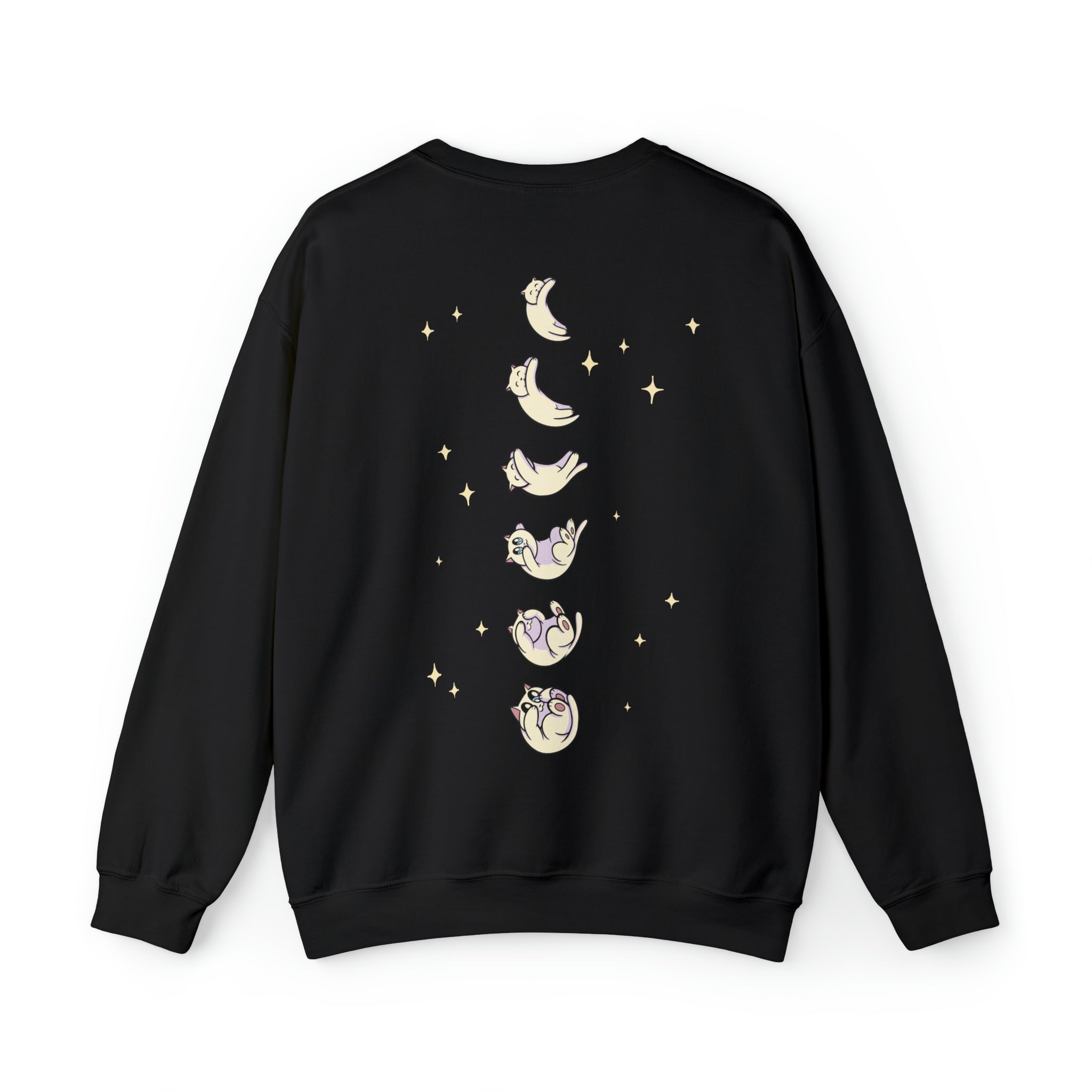 PeppermintOne Cat Moon Phases Unisex Sweatshirt