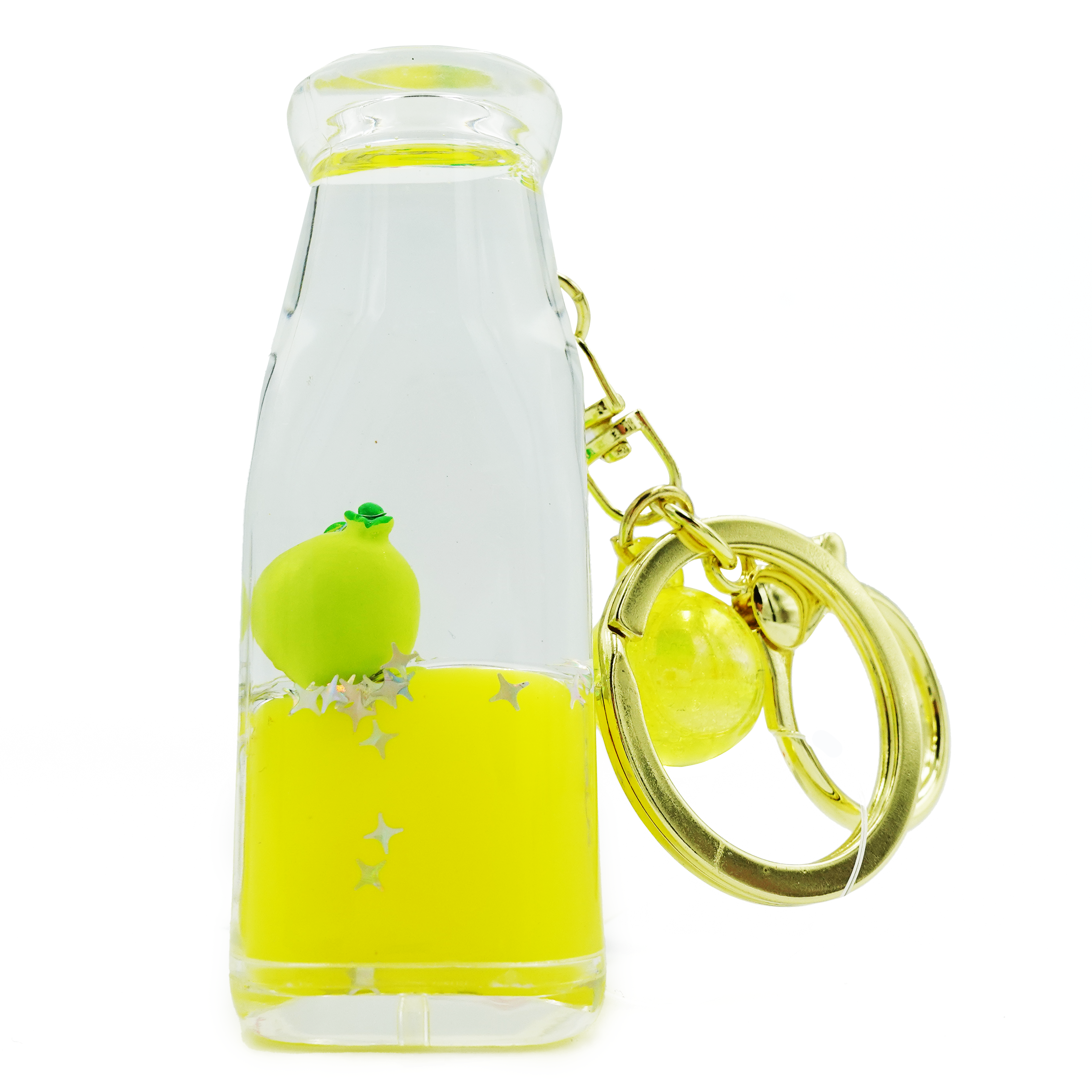 Miniature Beverage Bottle Keychain / Key Ring Accessories for Luggage, Car Keys, Handbags, Wallets, Airpods