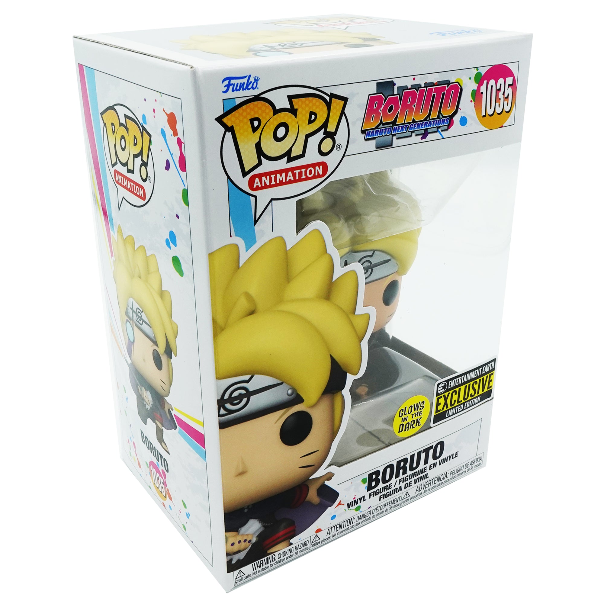 PlayWhatever Funko Pop! Boruto with Marks Glow-in-The-Dark Pop! Vinyl Figure - Entertainment Earth Exclusive