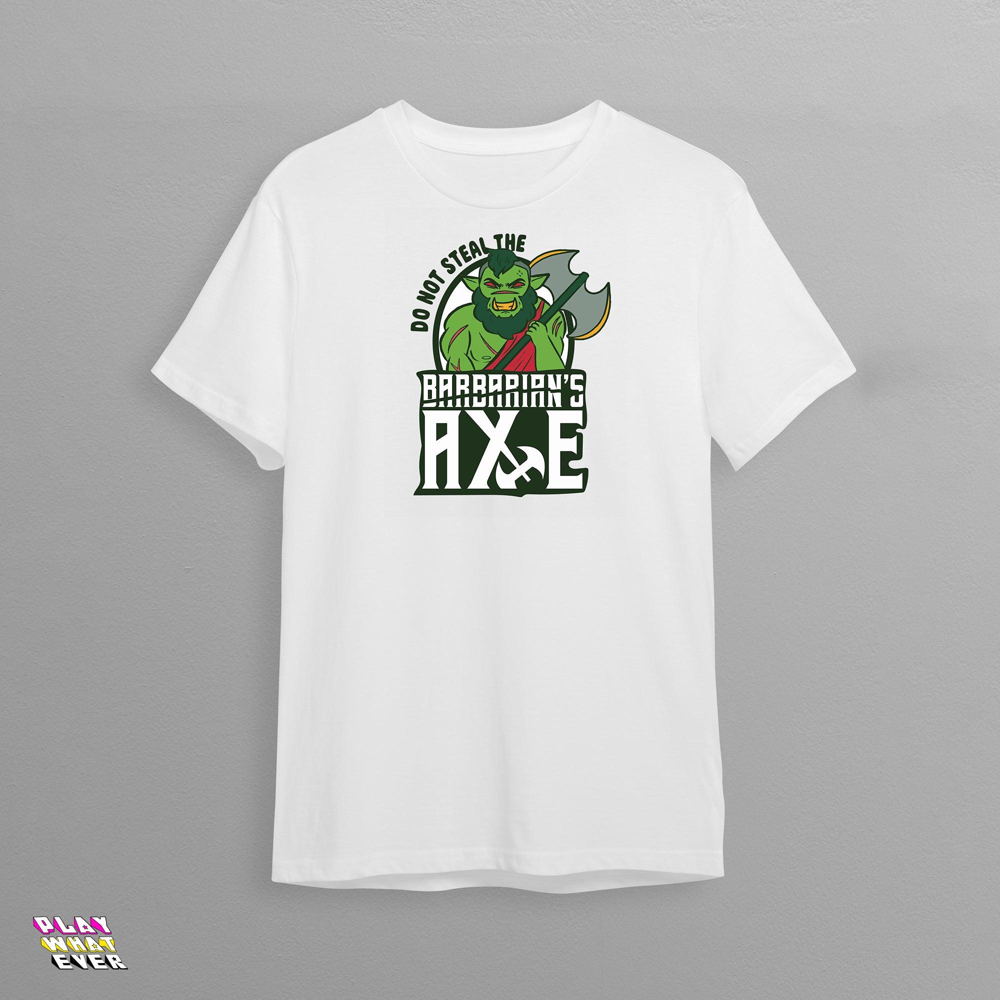 PlayWhatever Barbarian Axe T-Shirt