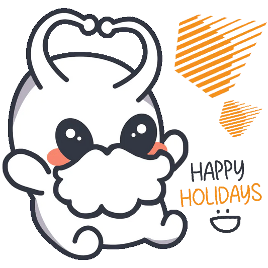 PeppermintOne Happy Holidays! Resolve Buster Fulfilled Will Digital Stickers Gift