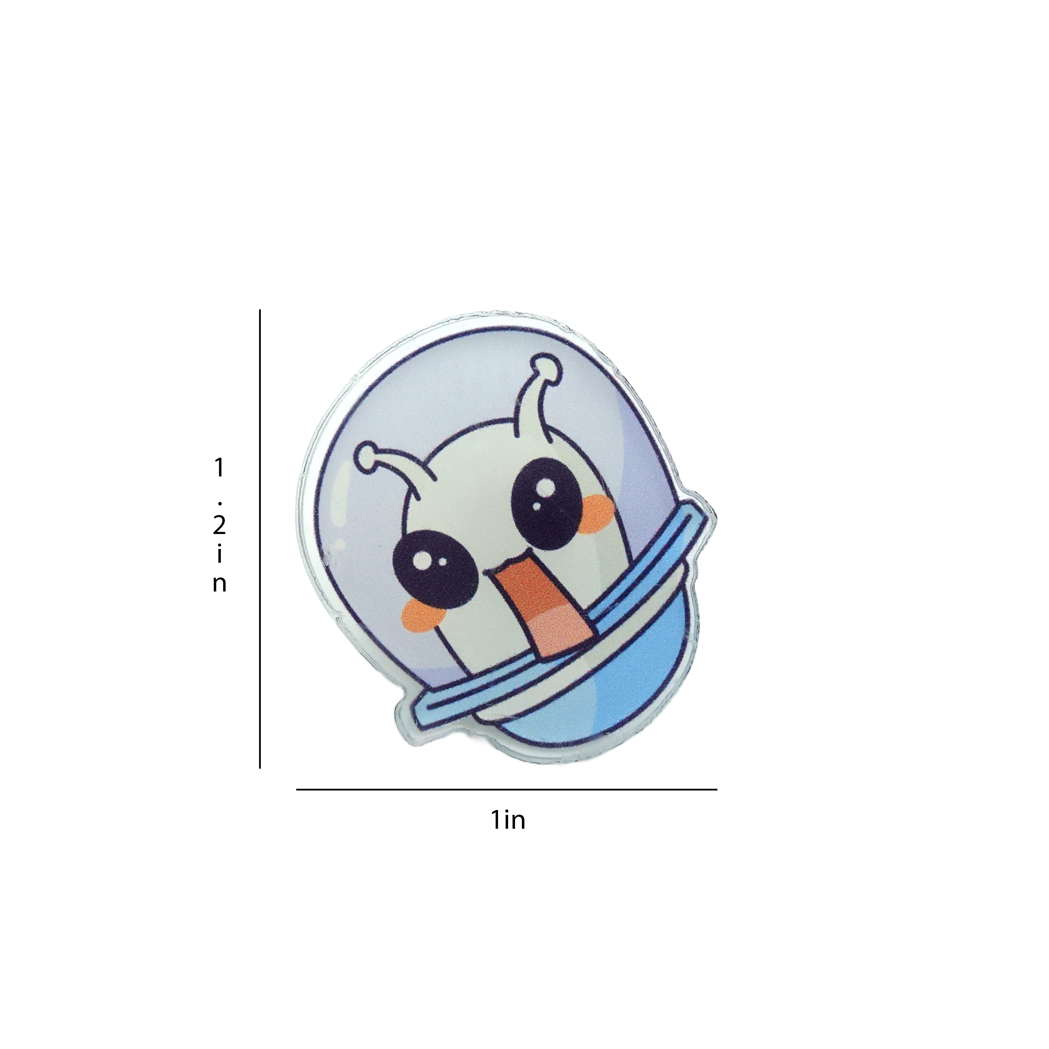 ConnectingHope Go, Go Resolve Buster! CuteAcrylic Brooch, Badge, Lapel Pin, Pins for Backpacks, Jackets, Shirts, Hats, Girls, Gifts, Accessories