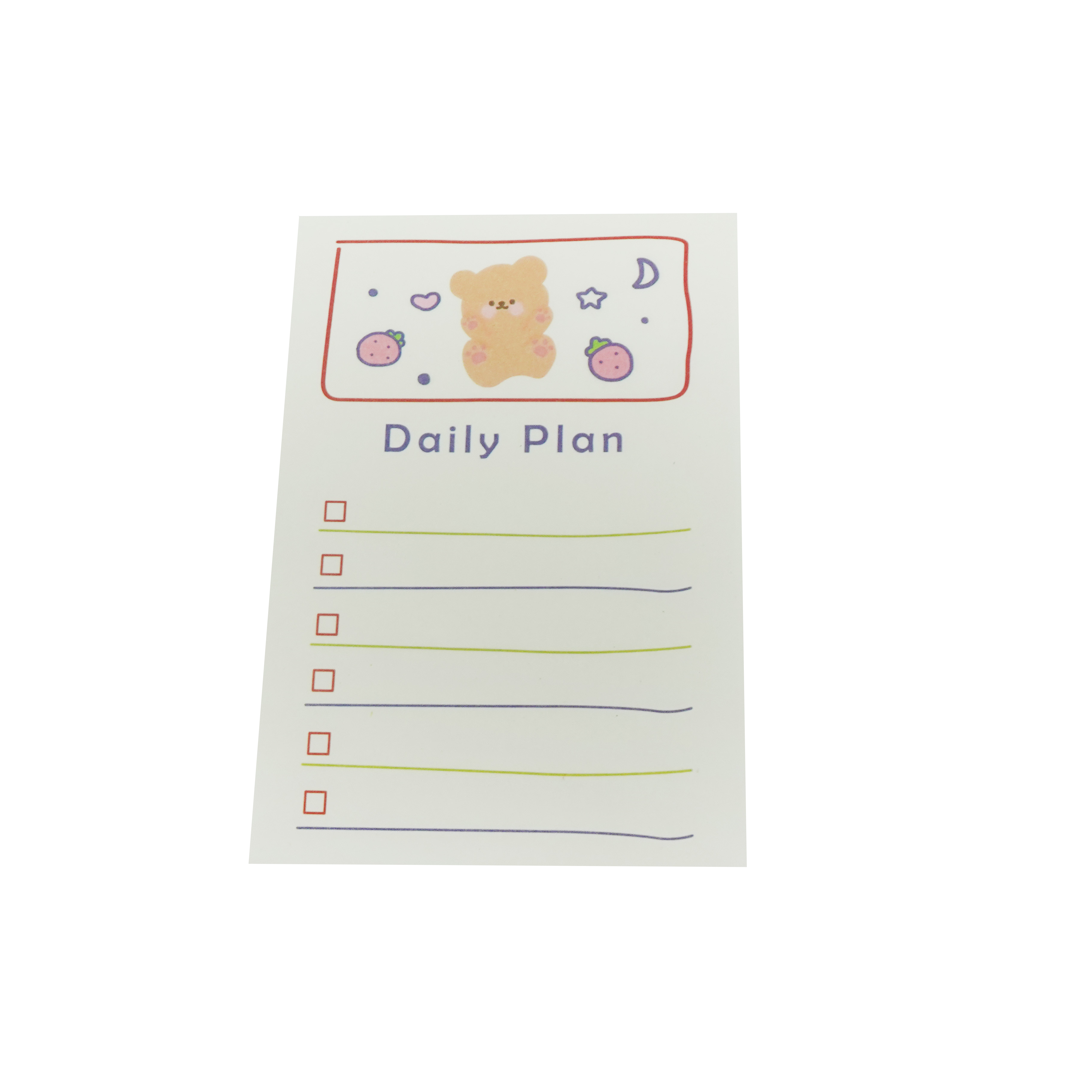 Notepads Cute Cartoon and small Todo list notepad