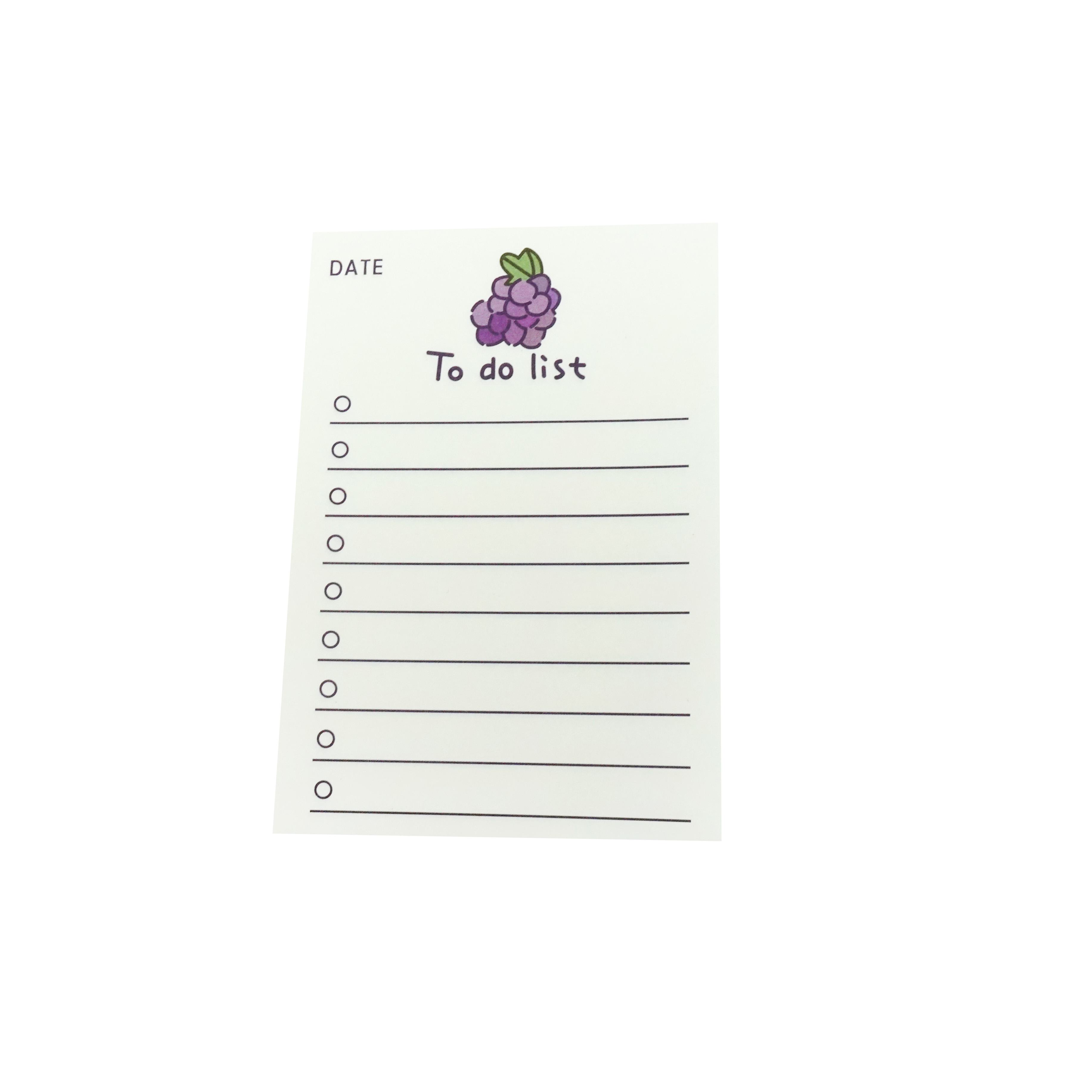 Notepads Cute Cartoon and small Todo list notepad