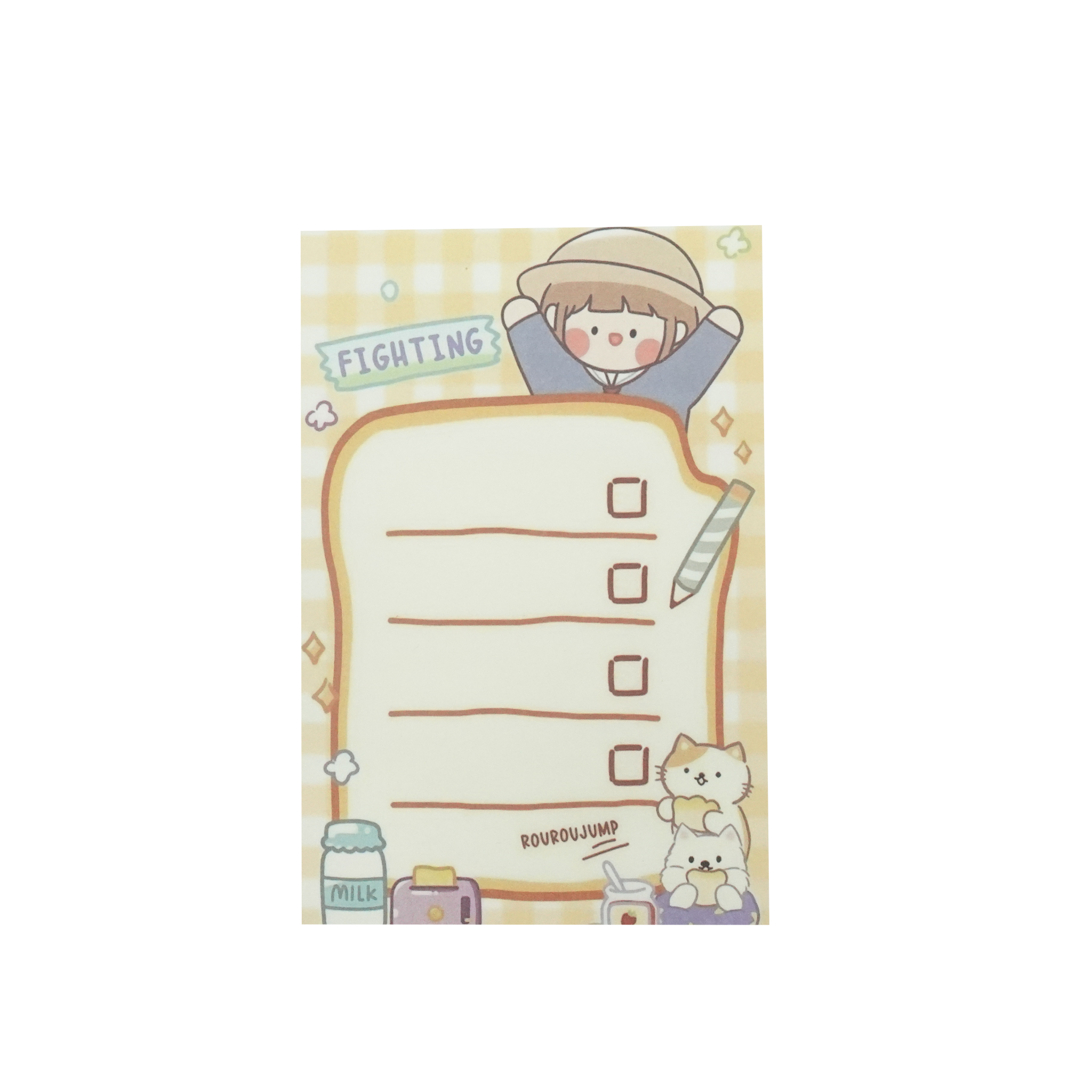 Notepads Adorable Character Writing Pads for Daily Tasks